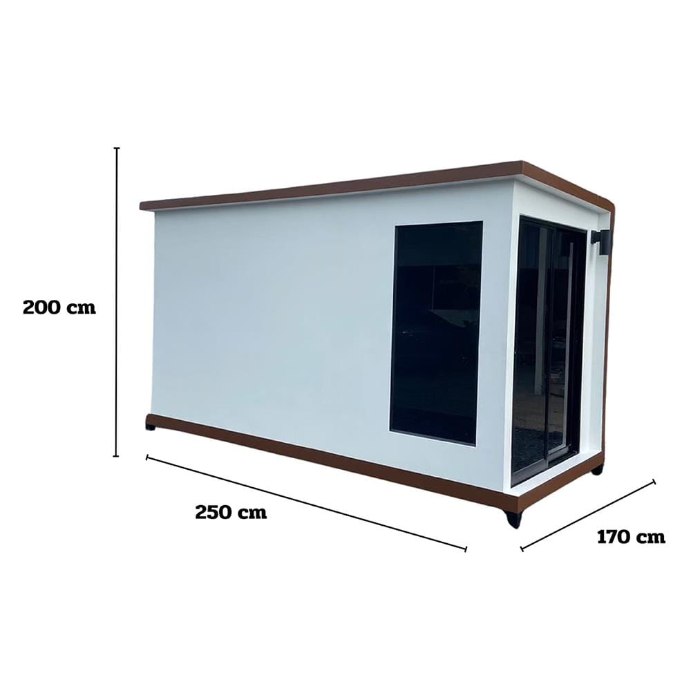 บ้านหมา บ้านแมว T.C. DOGHOUSE 38 โมเดิร์นสไตล์ 170x250x200 ซม.