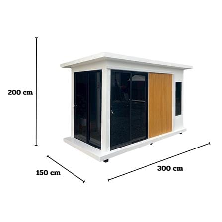 บ้านหมา บ้านแมว T.C. DOGHOUSE 44 โมเดิร์นสไตล์ ขนาด 150x300x200 ซม._4