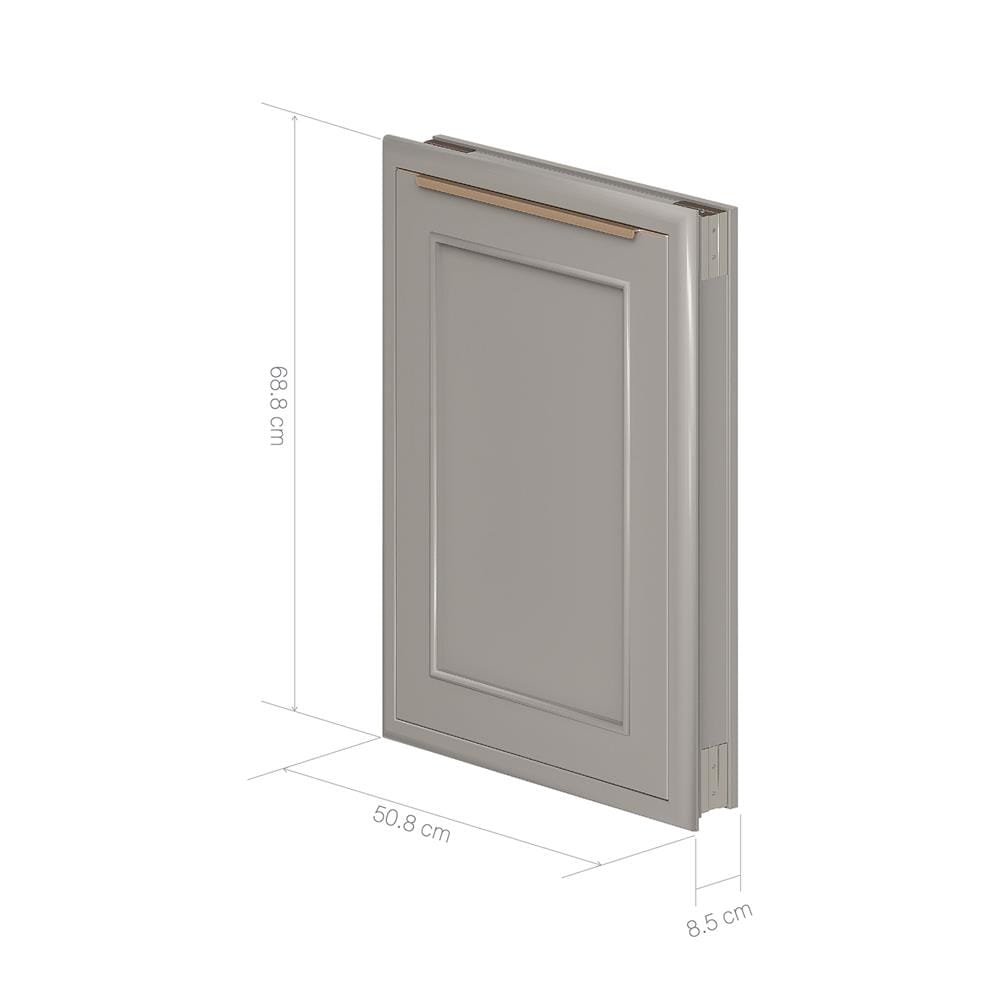 บานซิงค์เดี่ยว KING PLATINUM 65 VENICE 50.8x68.8 ซม. สีเอิร์ลเกรย์