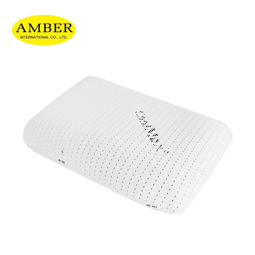 หมอนสุขภาพ เมมโมรี่โฟม AMBER 60x40x13 ซม. สีขาว