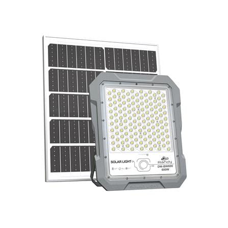 สปอตไลท์ SOLAR RANDY DW-BW 600 วัตต์ COOL WHITE สีเทา_0
