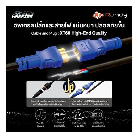 สปอตไลท์ SOLAR RANDY DW-BW 600 วัตต์ COOL WHITE สีเทา_12
