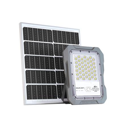 สปอตไลท์ SOLAR RANDY DW-BW 100 วัตต์ COOL WHITE สีเทา