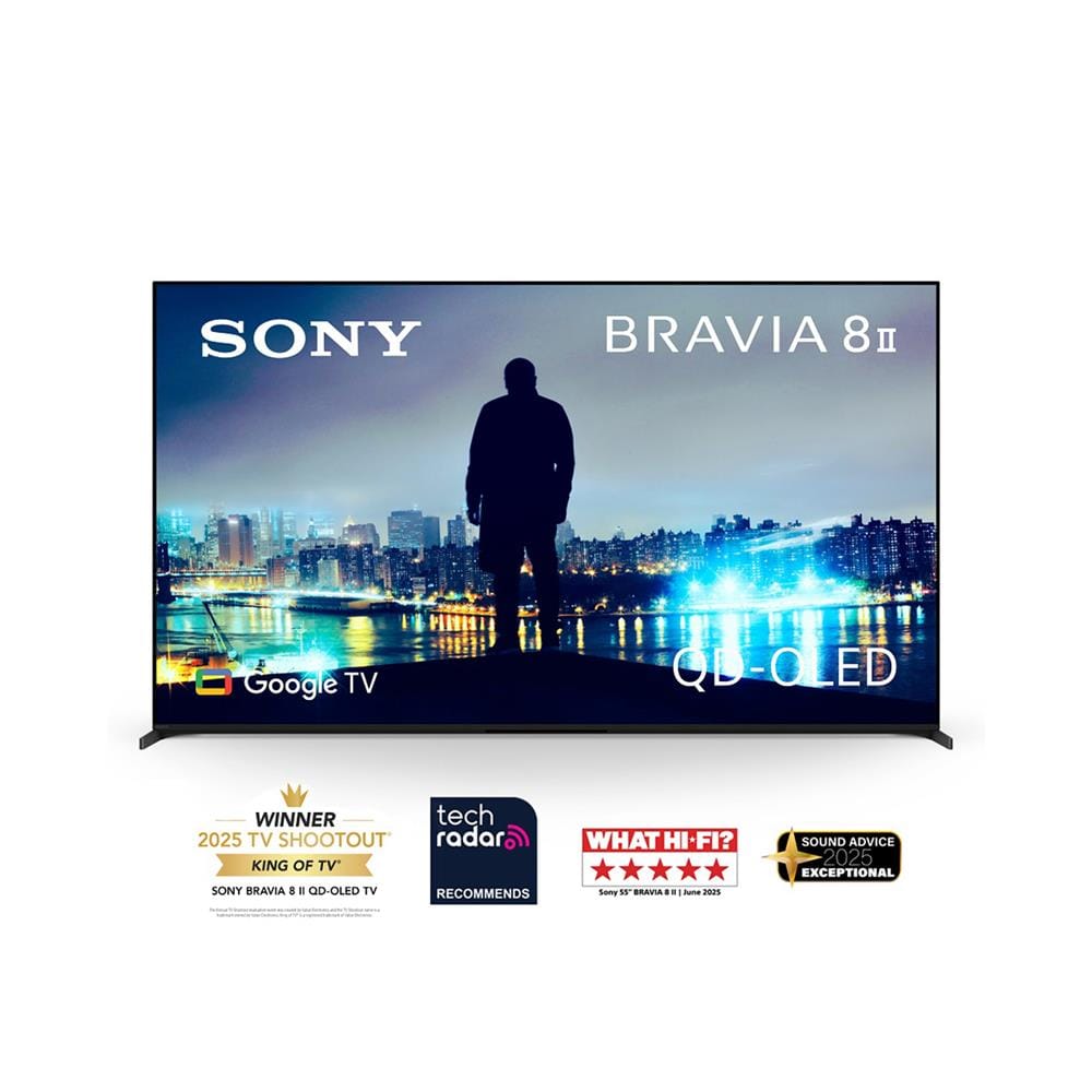 ทีวีโอแอลอีดี 55 นิ้ว SONY (4K, QD-OLED, GOOGLE TV) BRAVIA 8 II K-55XR80M2