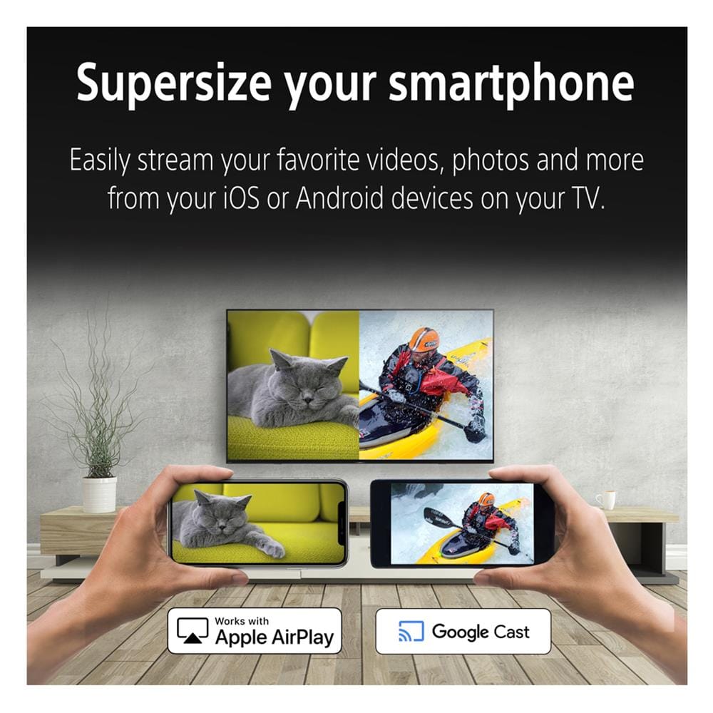 ทีวีมินิแอลอีดี 85 นิ้ว SONY (4K, MINI LED (QLED), GOOGLE TV) BRAVIA 5 K-85XR50