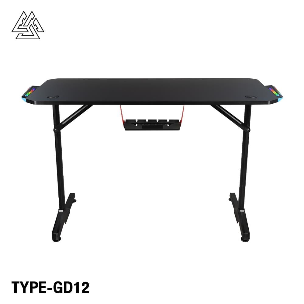 โต๊ะเกมมิ่ง EGA GD12 120 ซม. สีดำ