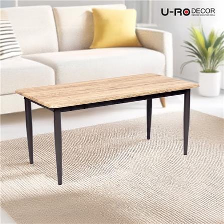 โต๊ะกลาง U-RODECOR SELINA 100 ซม. สีน้ำตาล_5