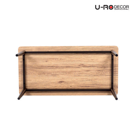 โต๊ะกลาง U-RO DECOR SELINA 100 ซม. สีน้ำตาล_4