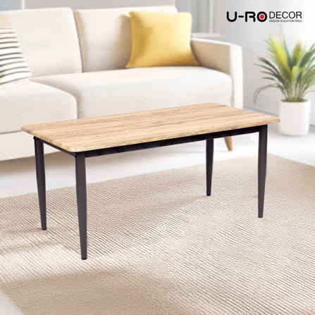 โต๊ะกลาง U-RO DECOR SELINA 100 ซม. สีน้ำตาล_5