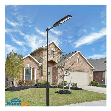 ไฟถนน SOLAR RANDY DW-LH9090 90 วัตต์ DAYLIGHT สีดำ_4