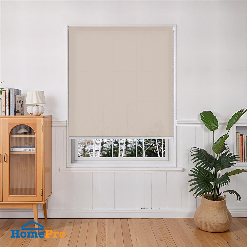 ผ้าม่านม้วน HOME LIVING STYLE SUNSCREEN SOLAR 70x160 ซม. สีครีม