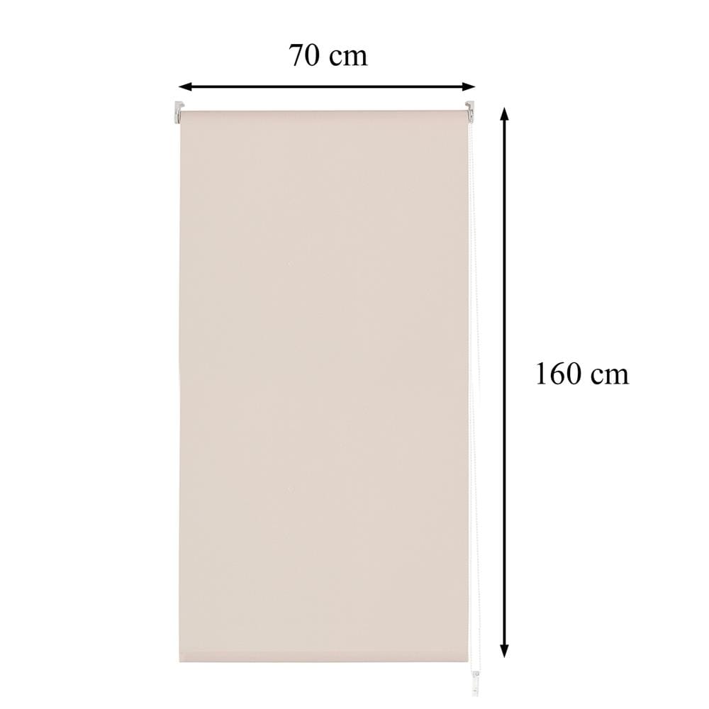 ผ้าม่านม้วน HOME LIVING STYLE SUNSCREEN SOLAR 70x160 ซม. สีครีม