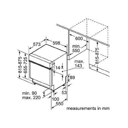 เครื่องล้างจานฝัง BOSCH SMI4EVS08E_8