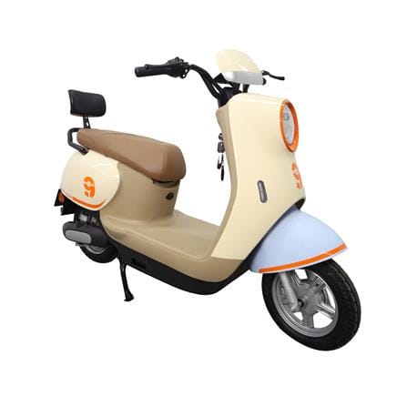 สกู๊ตเตอร์ไฟฟ้า SAGASONIC SA-017 สีครีม