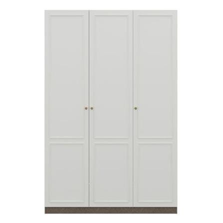 ตู้เสื้อผ้า 3 บานเปิด SB BUILT IN WARDROBE PLUS 59062854 150 ซม. สีขาว_0