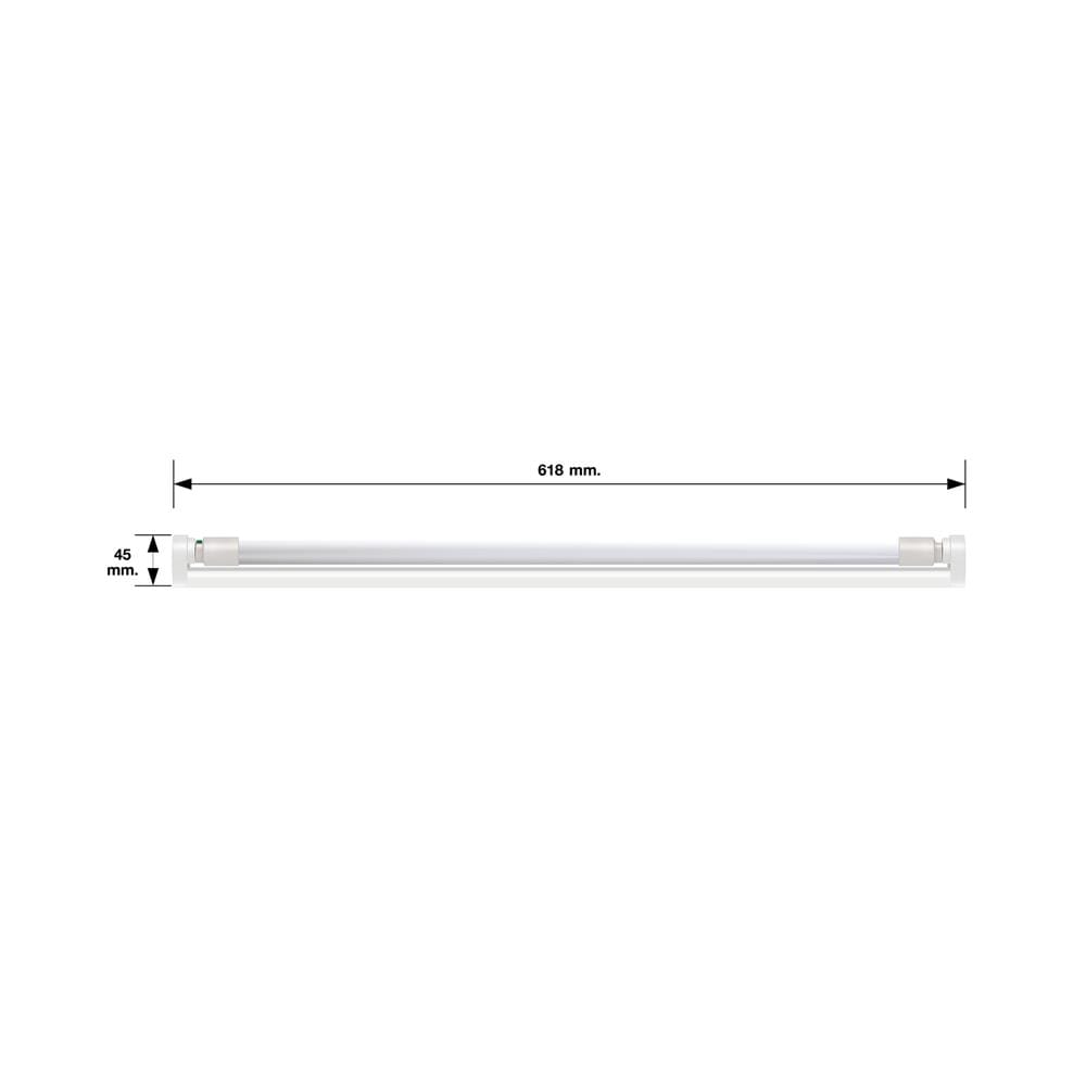 ชุดรางนีออน LED NAGAS T8 BRIGHT DE 10 วัตต์ DAYLIGHT