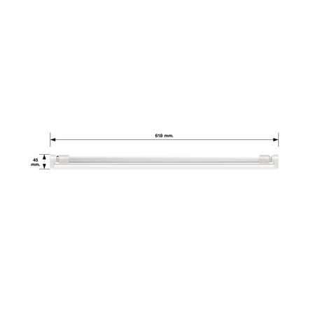 ชุดรางนีออน LED NAGAS T8 BRIGHT DE 10 วัตต์ DAYLIGHT_4