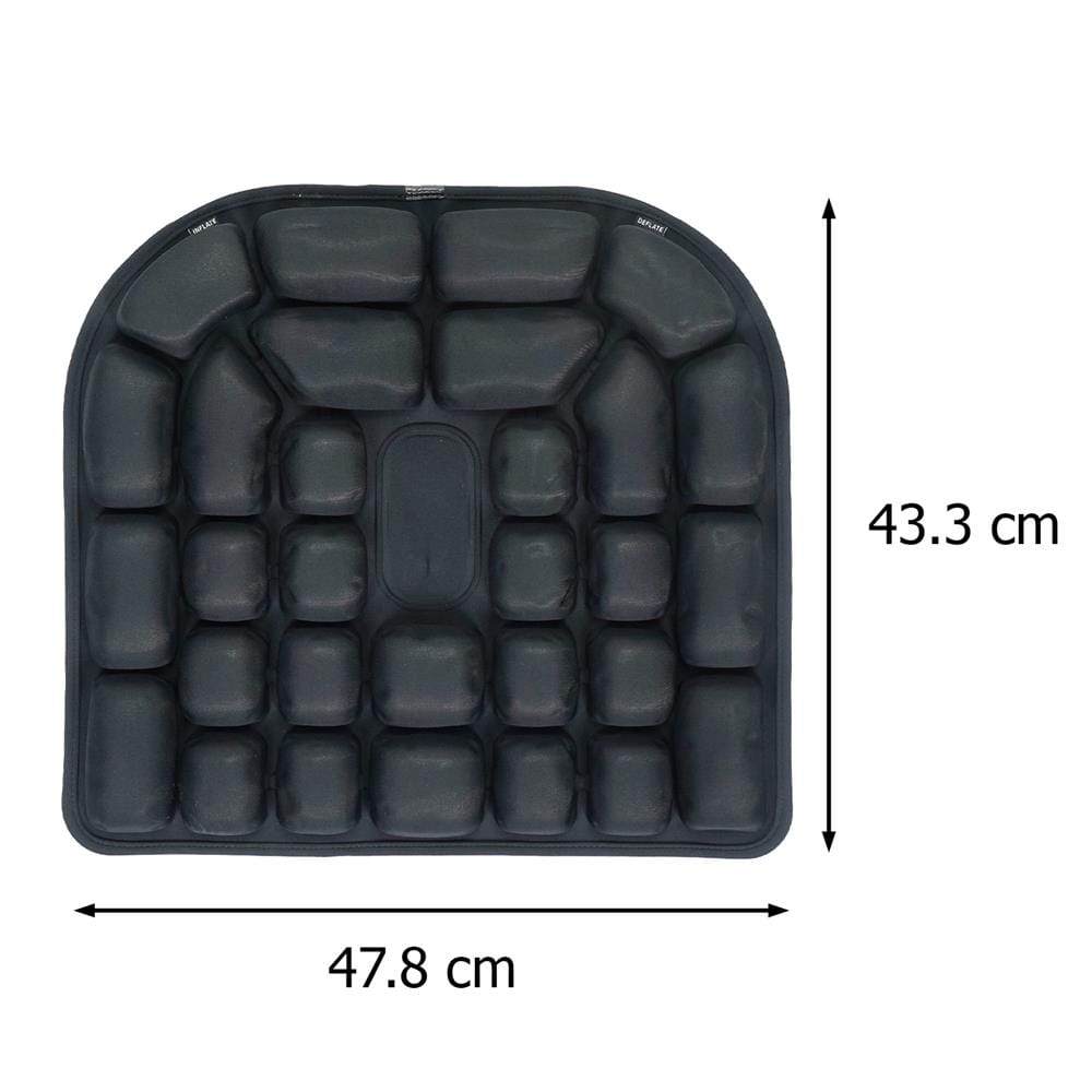เบาะรองนั่งเป่าลม HOME LIVING STYLE AIRTOFU-H 18x17 นิ้ว สีดำ