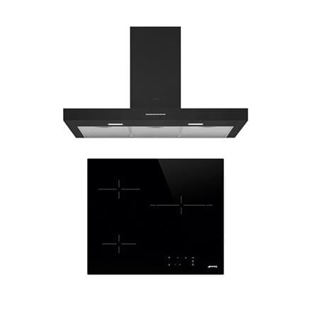 เตาฝัง+เครื่องดูดควัน SMEG SE263TD1+KBT900NE_0