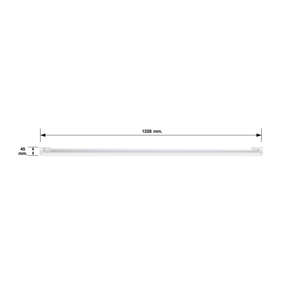 ชุดรางนีออน LED NAGAS T8 BRIGHT DE 20 วัตต์ DAYLIGHT