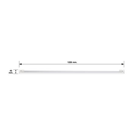 ชุดรางนีออน LED NAGAS T8 BRIGHT DE 20 วัตต์ DAYLIGHT_4