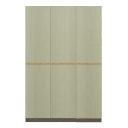 ตู้เสื้อผ้า 3 บานเปิด SB BUILT IN WARDROBE PLUS 59062866 150 ซม. สีเทา_0