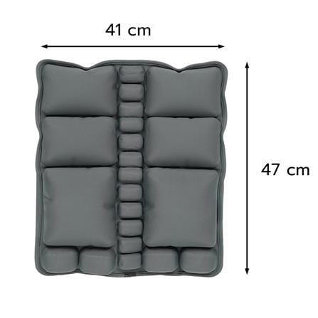 เบาะรองหลังเป่าลม HOME LIVING STYLE AIRTOFU-H 18x16 นิ้ว สีเทา_11