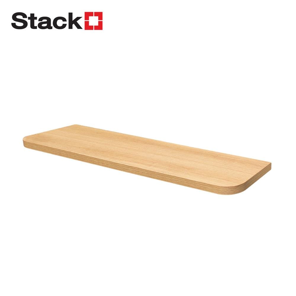 แผ่นชั้นไม้ซ่อนขา STACKO SORI 80x20x1.8 ซม. สีเนเชอรัลโอ๊ค