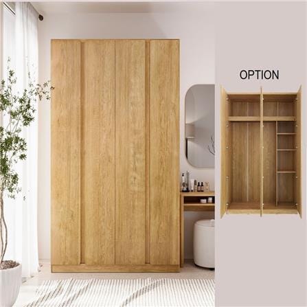 ชุดห้องนอน 5 ฟุต SB FURNITURE SKIFT 59063323 สีไม้อ่อน_5