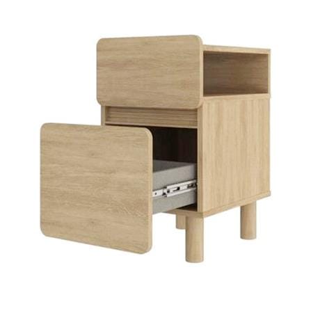 ตู้ข้างเตียง SB FURNITURE SKIFT 19240772 35 ซม. สีไม้อ่อน_1