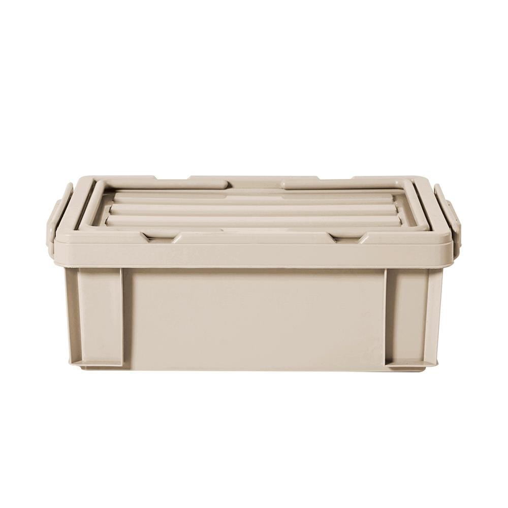 กล่องหูหิ้ว STACKO CARGO 12 ลิตร 29.5x44.5x15.5 ซม. สีเบจ