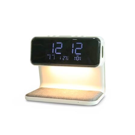 นาฬิกาดิจิทัล LED RIN 2150706021 สีขาว_0