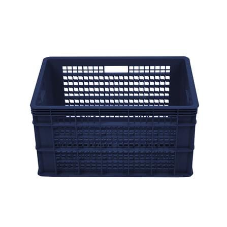ลังพลาสติกโปร่ง STACKO AG112 HAKO 38.5x58x31 ซม. สีกรม_1