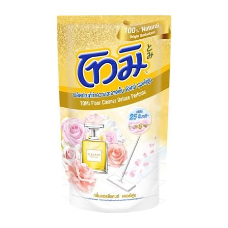 น้ำยาถูพื้น TOMI DELUXE PERFUME 550 มล. กลิ่นแอลลิแกนท์ เพอร์ฟูม_0