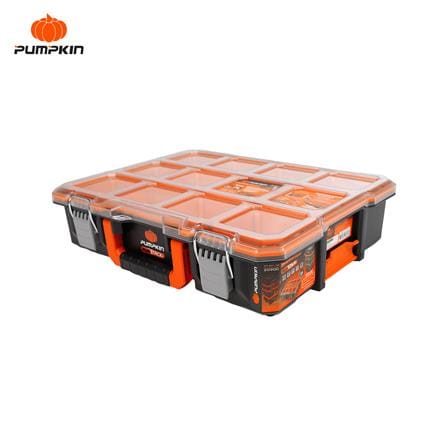 กล่องเครื่องมือ PUMPKIN PTT-MST110R 110 มม. 10 ช่อง สีส้ม/ดำ_0