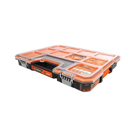 กล่องเครื่องมือ PUMPKIN PTT-MST65R 65 มม. 10 ช่อง สีส้ม/ดำ_2
