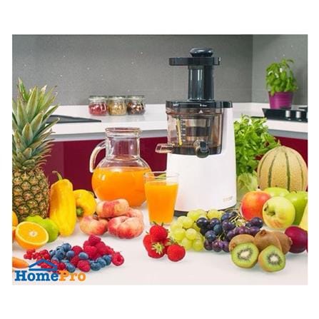 เครื่องสกัดน้ำผลไม้รอบต่ำ BIOCHEF ATLAS 250 วัตต์ สีขาว_4