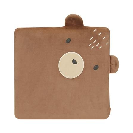 เบาะรองนั่ง SNAZZ LITTLE-B 15X15 นิ้ว สีน้ำตาล_1