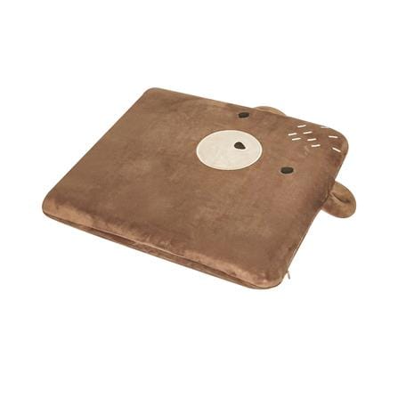 เบาะรองนั่ง SNAZZ LITTLE-B 15X15 นิ้ว สีน้ำตาล_2