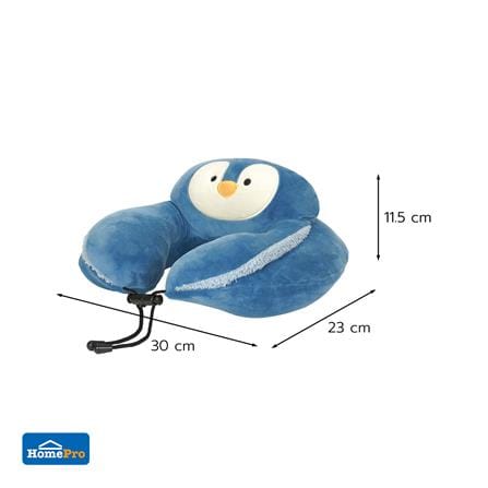 หมอนรองคอ SNAZZ LITTLE-P 11.5X9 นิ้ว สีฟ้า_8