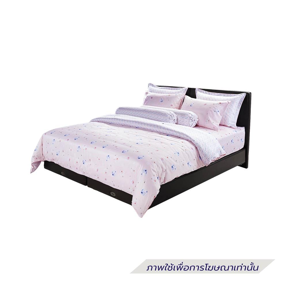 ชุดผ้าปูที่นอน 6 ฟุต (ชุด 7 ชิ้น) SANTAS COTTON USA ROBELIA OS