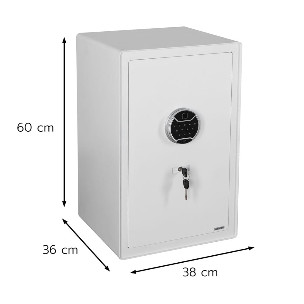 ตู้นิรภัย FINGERPRINT FURDINI F3405S 38 ซม. สีขาว