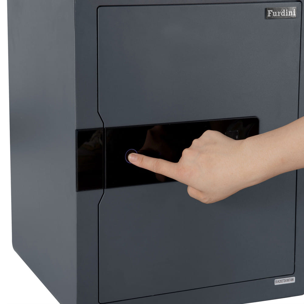 ตู้นิรภัย FINGERPRINT FURDINI BS4301E 38 ซม. สีกราไฟท์