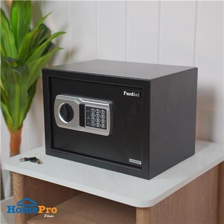 ตู้นิรภัย ELECTRONIC FURDINI 25NEK 35 ซม. สีดำ_6