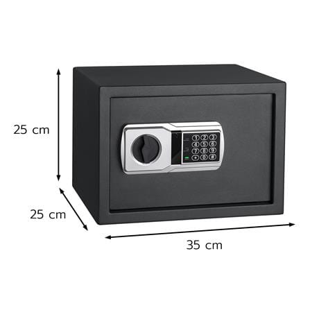 ตู้นิรภัย ELECTRONIC FURDINI 25NEK 35 ซม. สีดำ_10