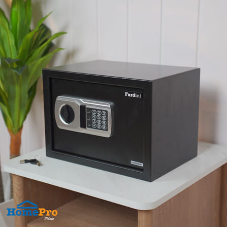 ตู้นิรภัย ELECTRONIC FURDINI 25NEK 35 ซม. สีดำ_5