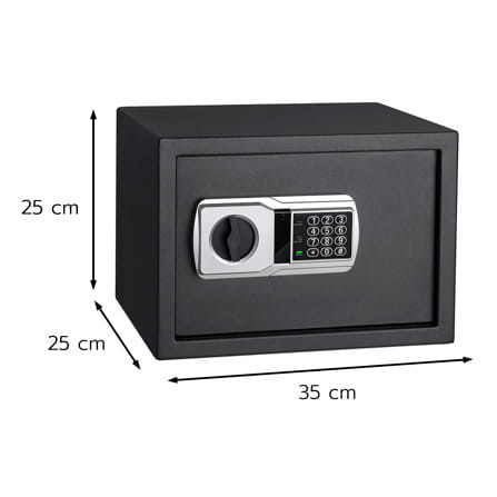 ตู้นิรภัย ELECTRONIC FURDINI 25NEK 35 ซม. สีดำ_9
