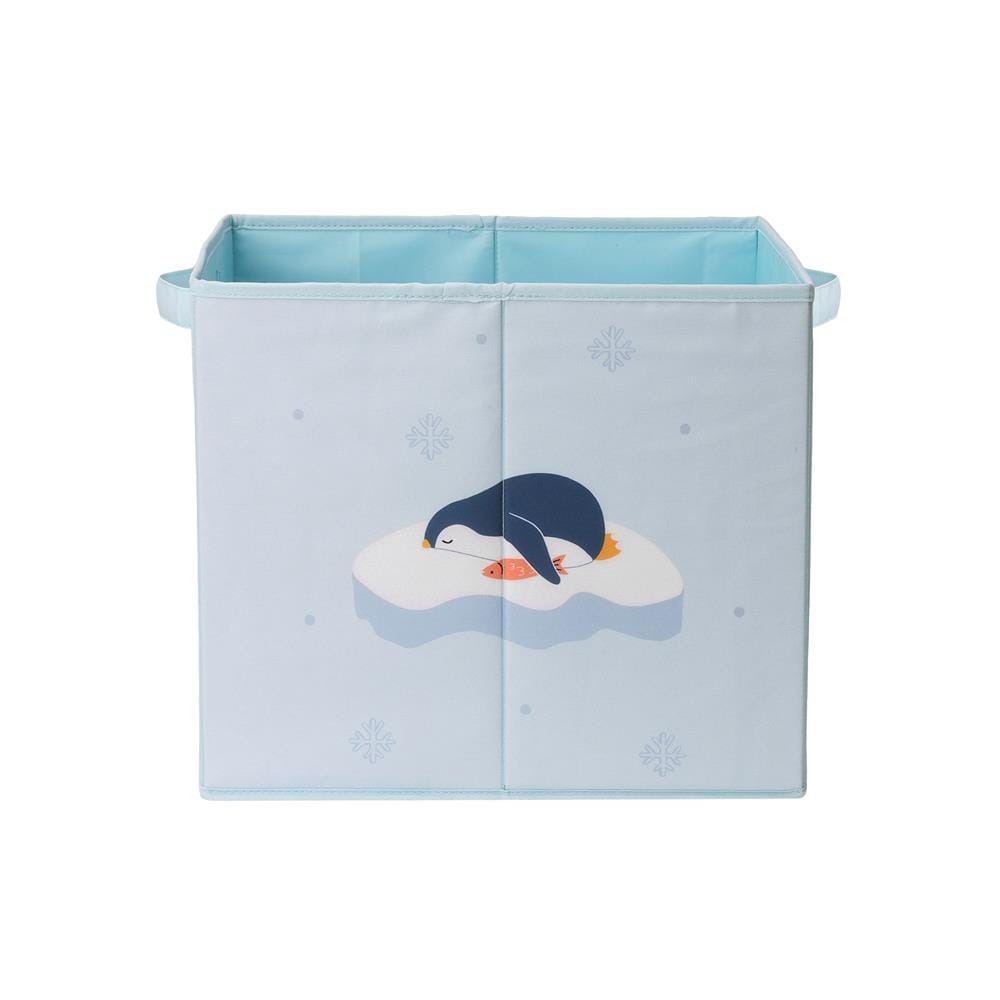 กล่องผ้าพับ STACKO LITTLE-P 33x38x33 ซม. สีฟ้า
