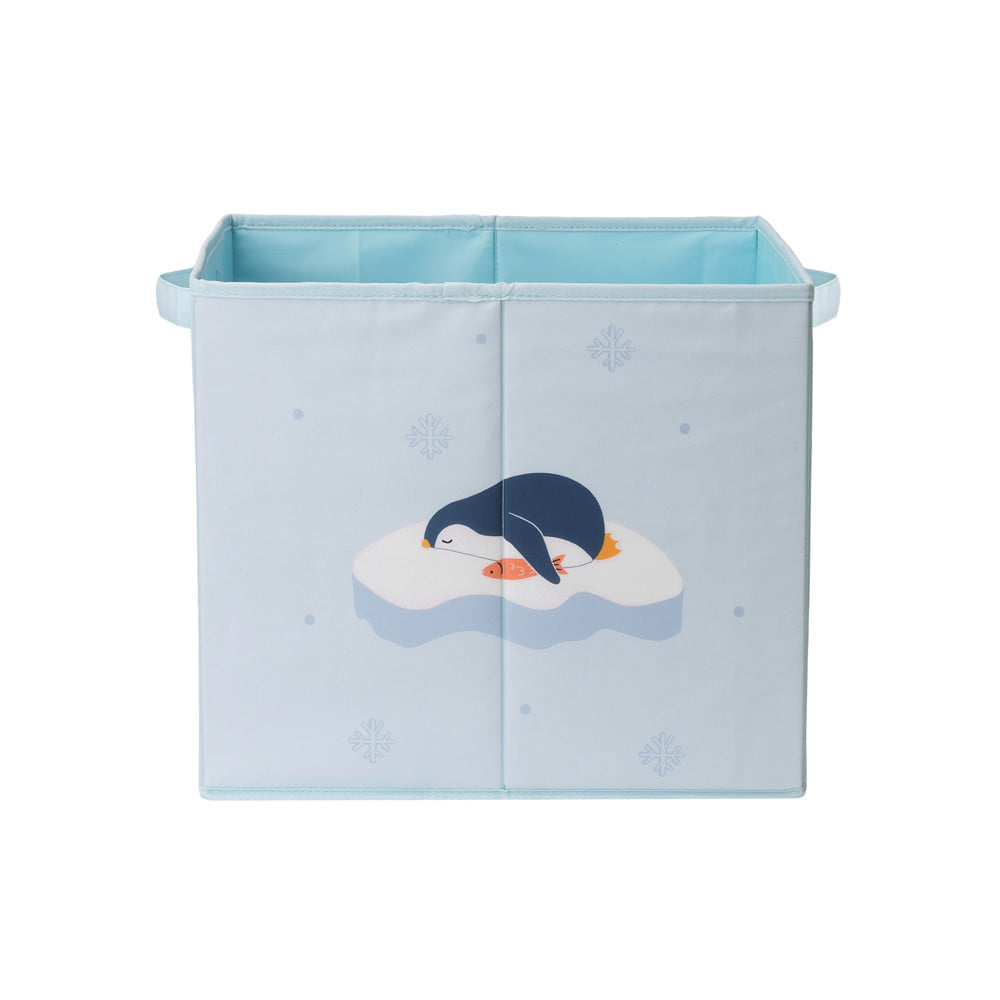กล่องผ้าพับ STACKO LITTLE-P 33x38x33 ซม. สีฟ้า