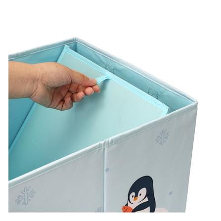 กล่องผ้าพับ STACKO LITTLE-P 33x38x33 ซม. สีฟ้า_4
